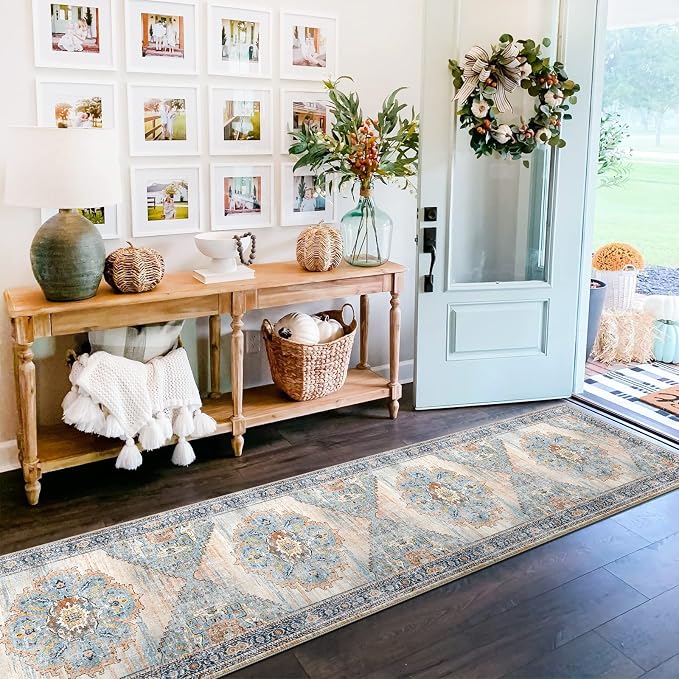 TOPRUUG Washable Runner Rug 2x10