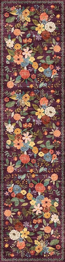 Rug for Hallways Kitchen Rug 3x7, Non Slip Washable Rugs