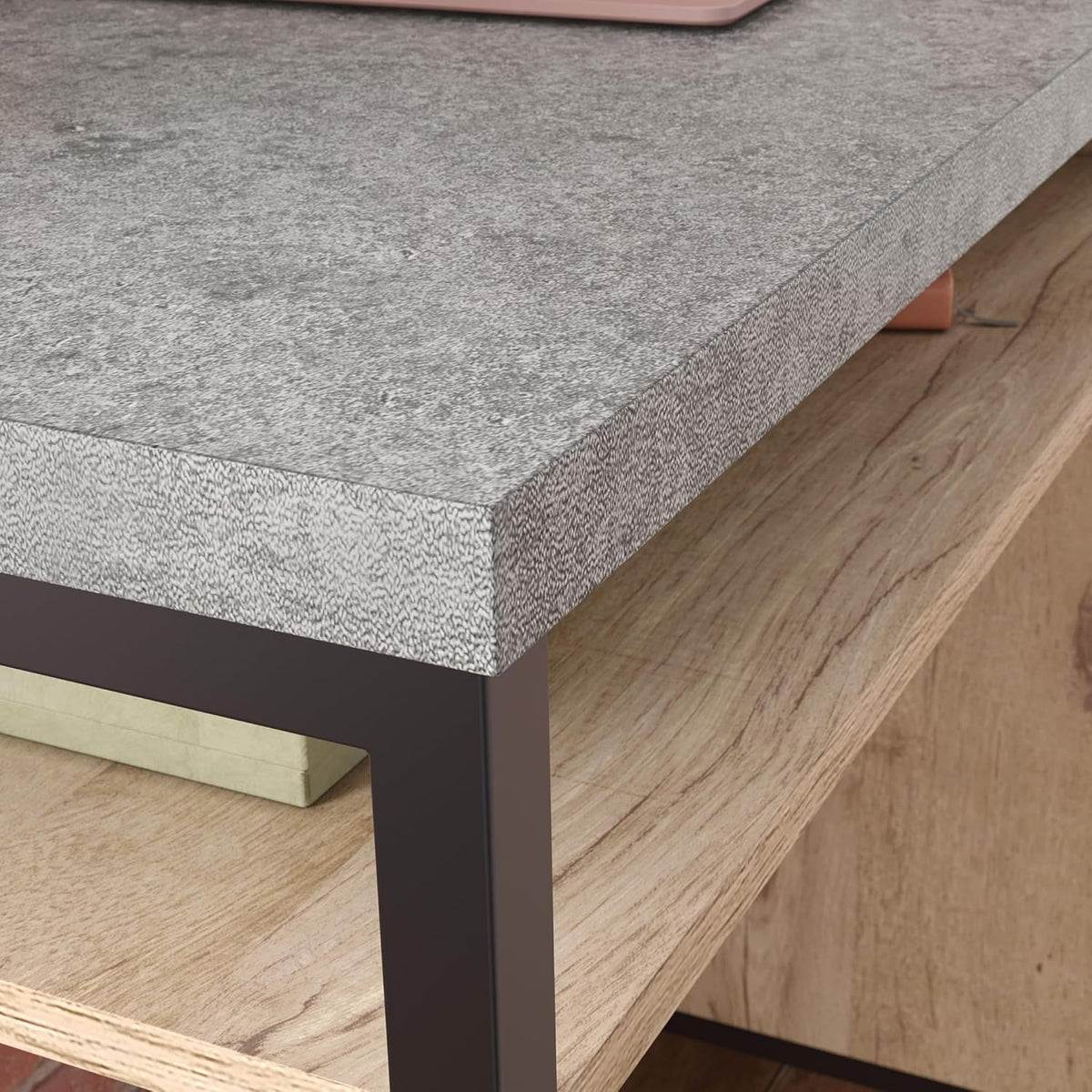 Sauder Market Commons Desk, Prime Oak Finish
