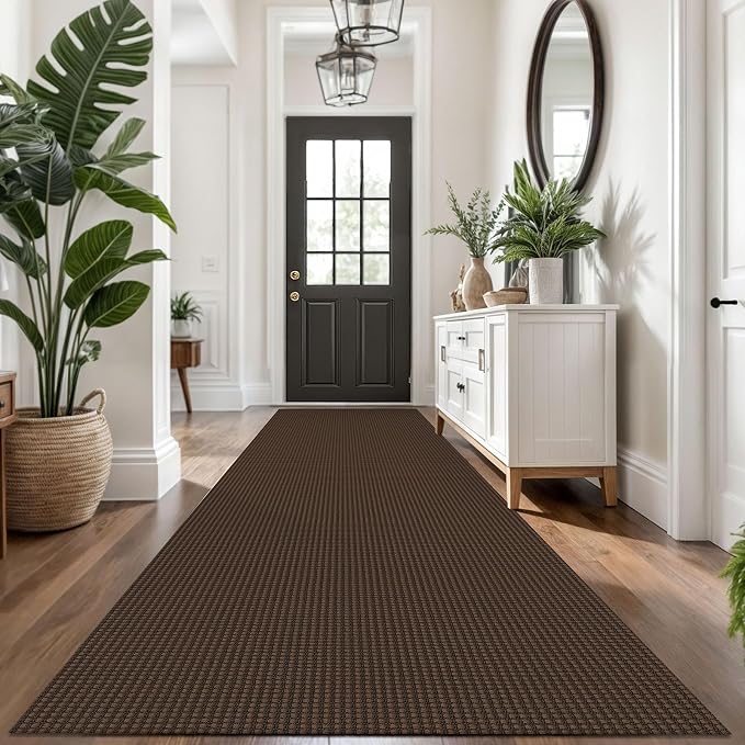 KOZYFLY Extra Long Runners for Hallways 3x14 ft Washable Kitchen Runner Non