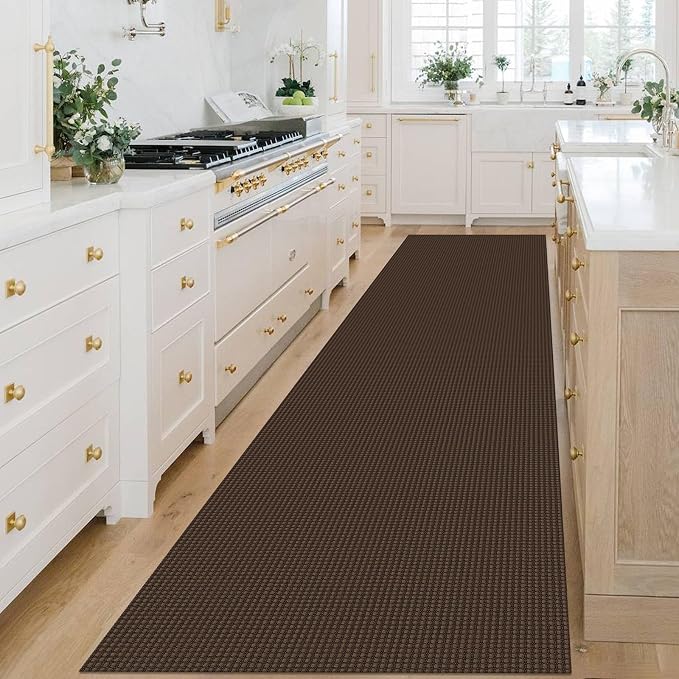 KOZYFLY Extra Long Runners for Hallways 3x14 ft Washable Kitchen Runner Non