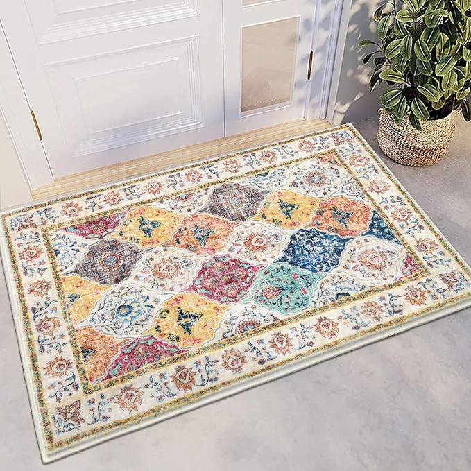 HEBE Washable Area Rug