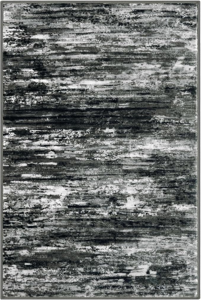 KOZYFLModern Abstract 4x6 Ft Washable Large Rugs