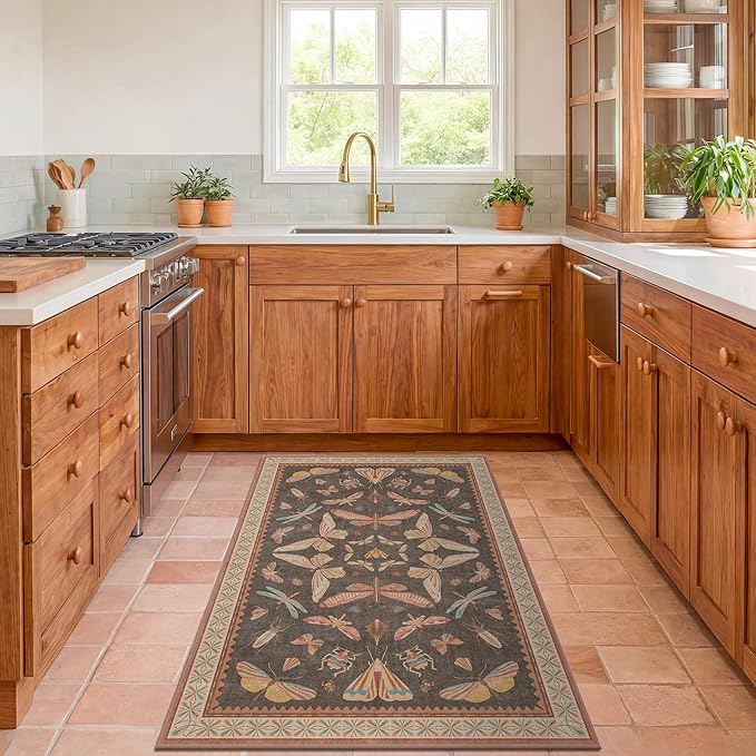 Boho Brown 3x5 Entryway Rugs Indoor