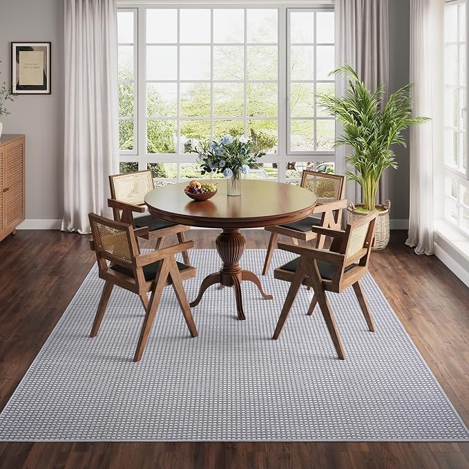YDKGL Boho Washable Area Rugs 5x7 ft, Non Slip Area Rug