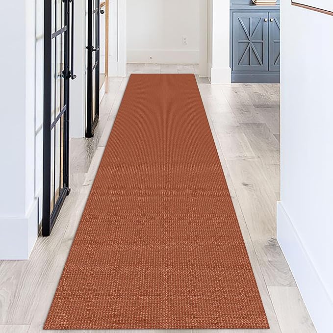 KOZYFLY Long Runners for Hallways 3x12 ft Washable Kitchen Runner Non Slip