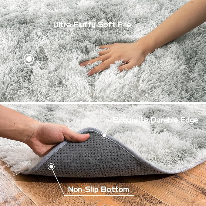 Pionblank 9x12 Area Rug, Large Area Rug