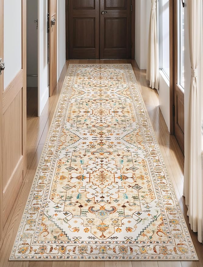 SERISSA Boho Washable Runner Rug