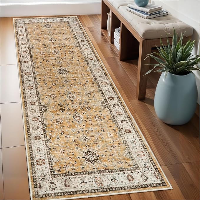 Washable Runner Rug 2x6