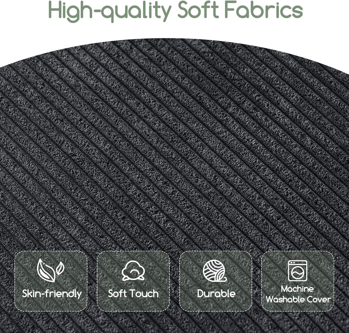 HIGOGOGO Giant Bean Bag Chair Bed for Adults,Convertible Beanbag Folds from Lazy Chair to Floor Mattress Bed,Large Floor Sofa Couch for Adult,Couples,Family,High-Density Foam Filling, Machine Washable