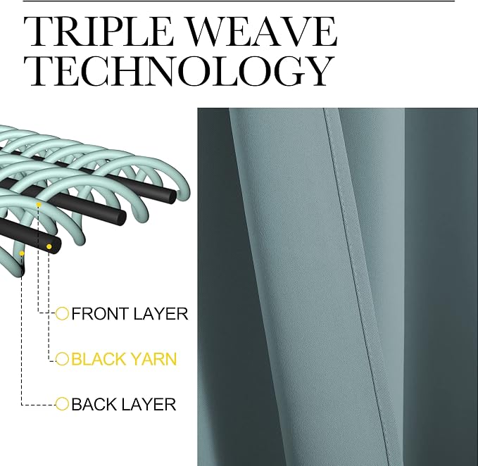 NICETOWN RV Blackout Curtains for Camper Windows, Short Blackout Curtains &