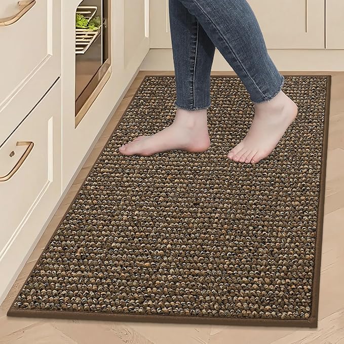 BEQHAUSE Kitchen Rugs 24"x36", Non-Slip Kitchen Mats
