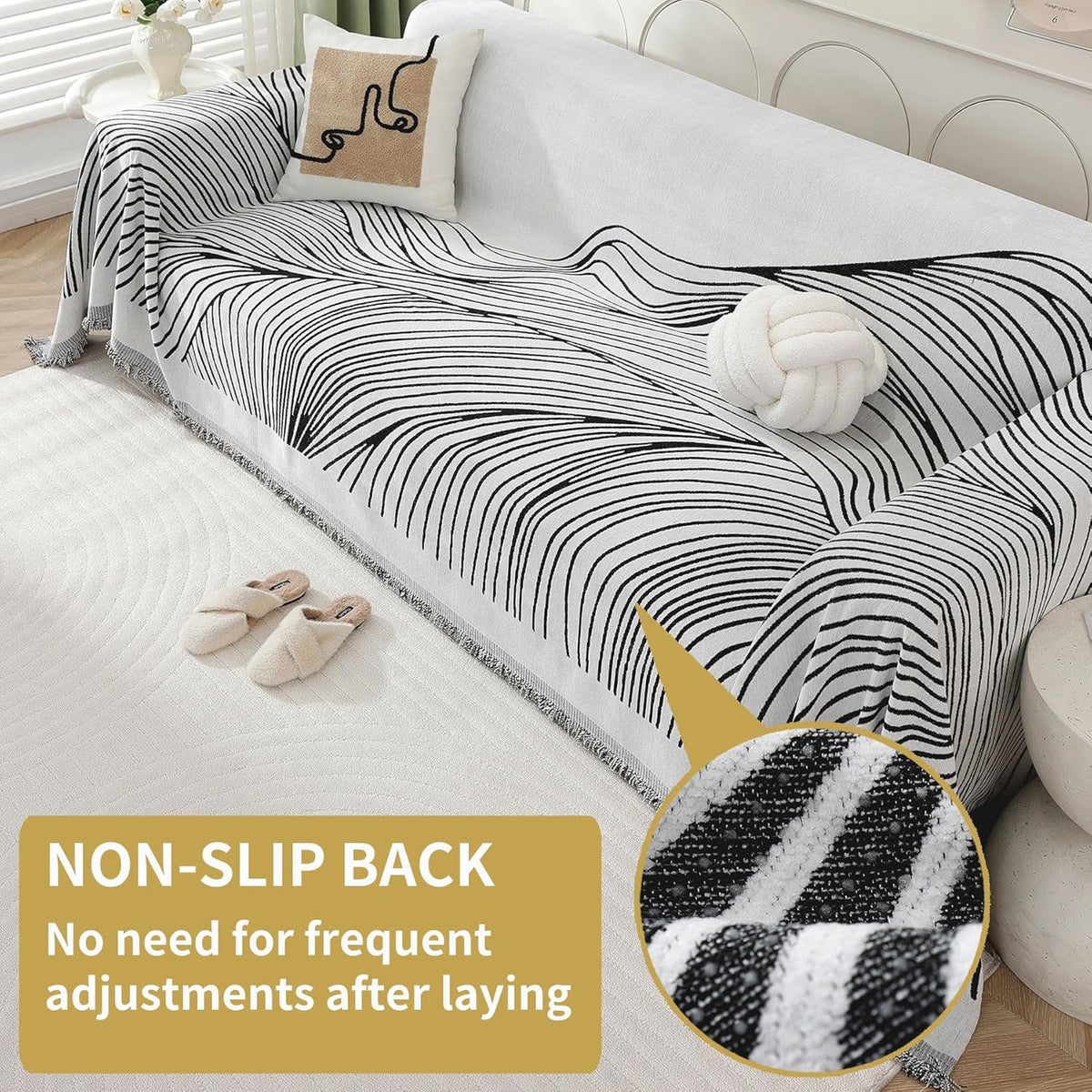 Non Slip Sofa Covers Couch Covers for 3 Cushion Couch Sofa Pet Friendly Washable Couch Covers for Sofa, Soft Thick Sectional Couch Covers L Shape Furniture Protector for Kids, Dogs 71" X118"