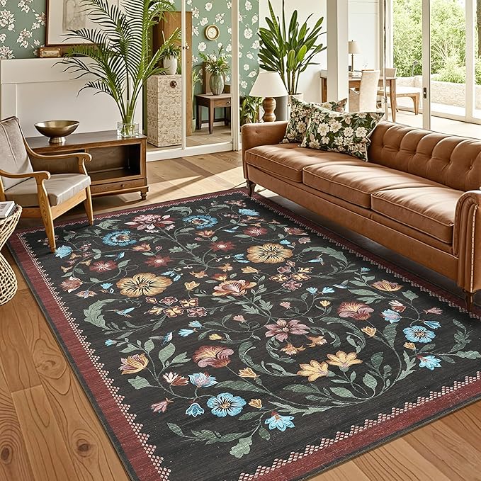 GarveeHome Washable Rug 5x7 Area Rugs