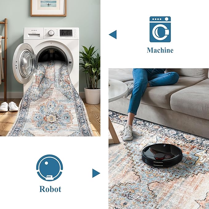 Non-Slip Kitchen Runner Rug 3x6