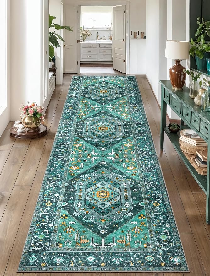 SERISSA Boho Washable Runner Rug
