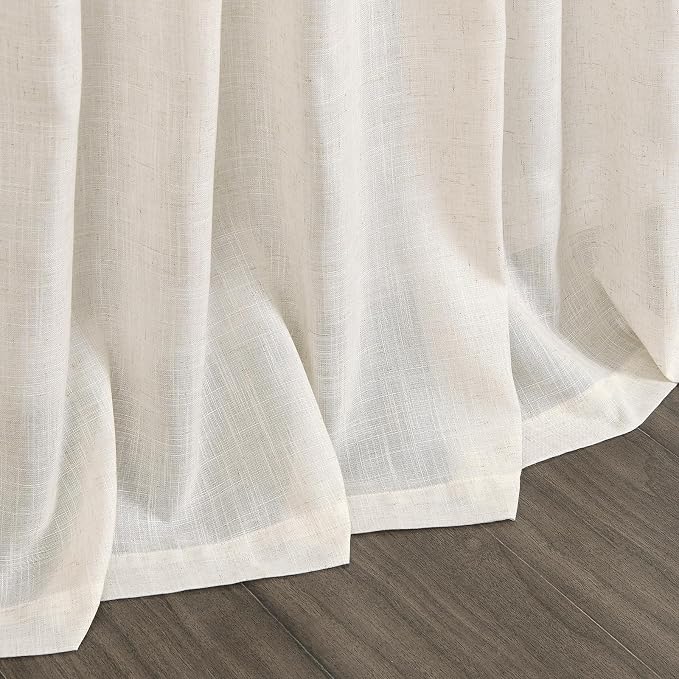 Nanspring Modern Linen Curtains
