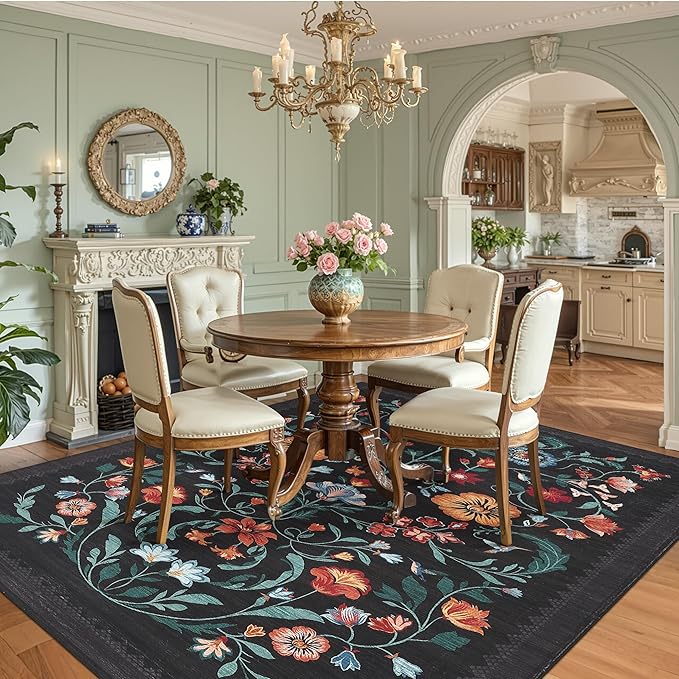 GarveeHome Washable Rug 8x10 Area Rugs