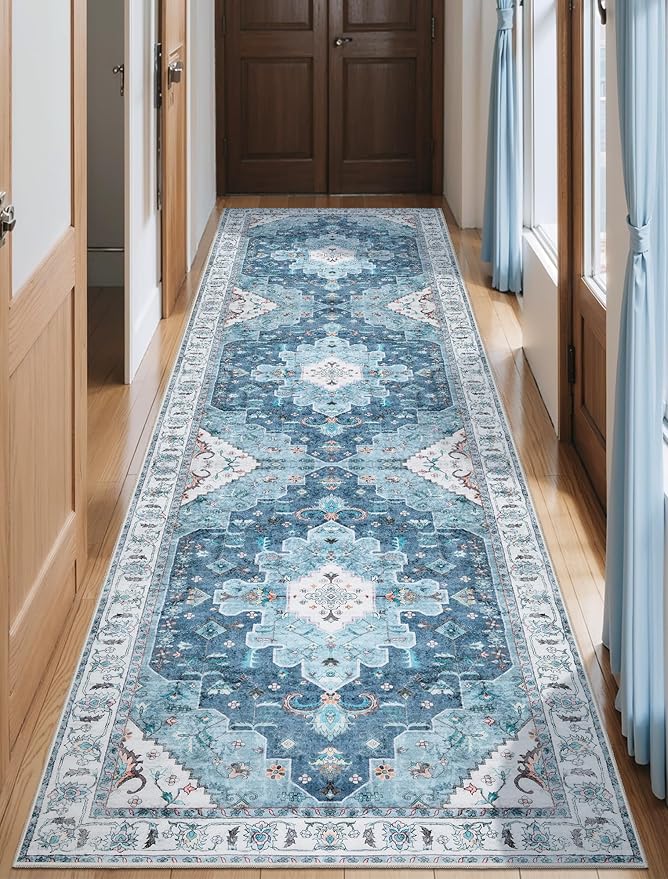 SERISSA Boho Washable Runner Rug