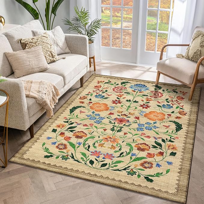 GarveeHome Washable Rug 3x5 Area Rugs