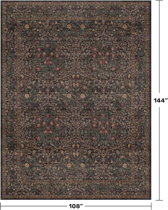 Washable Area Rugs 9x12 Living Room