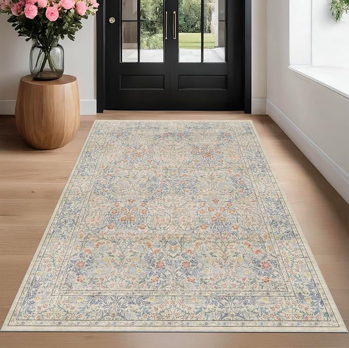 Washable Dining Room Rugs, 6x9 Area Rug
