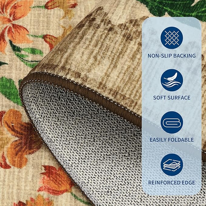 GarveeHome Washable Rug 8x10 Area Rugs