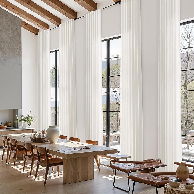 Nanspring Natural Linen Curtains