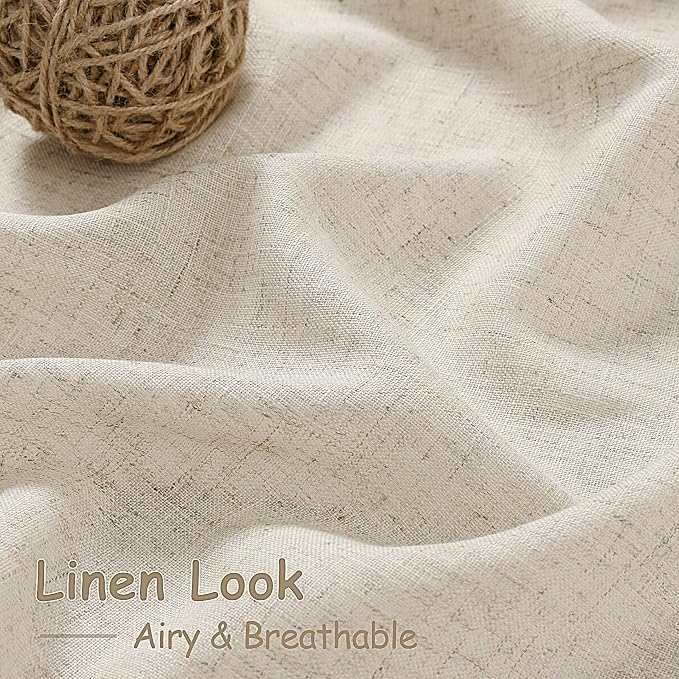 Nanspring Boho Curtains 90 Inches Long