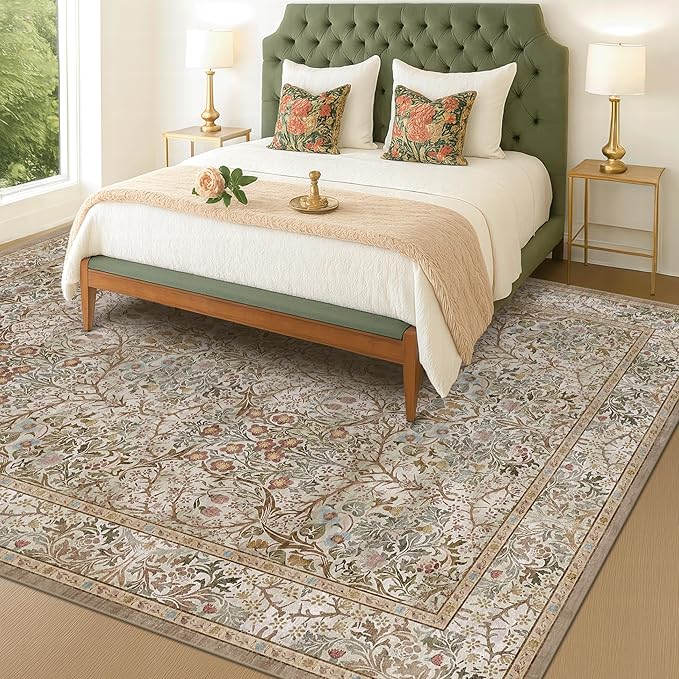 Washable 10x14 Living Room Rug