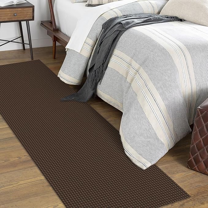 KOZYFLY Runners for Hallways 2x7 ft Washable Kitchen Runner Non Slip Rubber