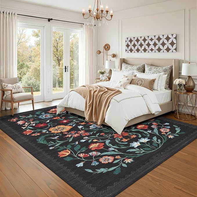 GarveeHome Washable Rug 8x10 Area Rugs