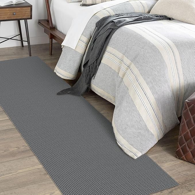 KOZYFLY Runners for Hallways 2x7 ft Washable Kitchen Runner Non Slip Rubber