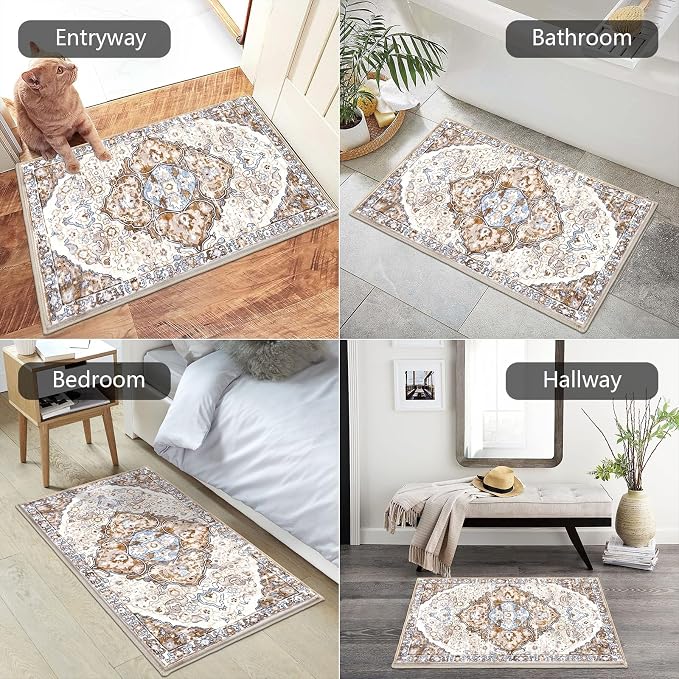 HEBE Washable Area Rug