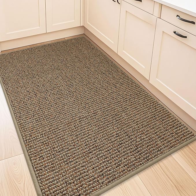 BEQHAUSE Kitchen Rugs 32"x48", Non-Slip Kitchen Mats