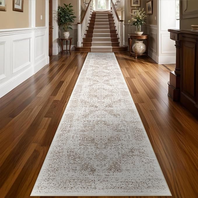 Washable 2'6''x16' Runner Rug