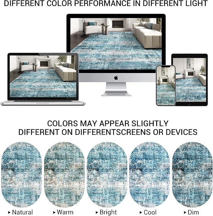 LEPEII 5x7 Area Rugs, Abstract Rugs