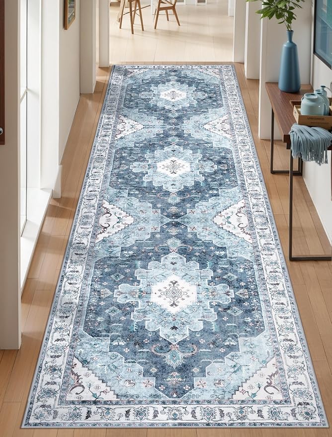 SERISSA Boho Washable Runner Rug