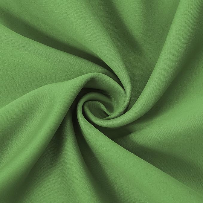 LEMOMO Light Green Blackout Curtains/42 x 84 Inch/Set of Two Panels Grommet