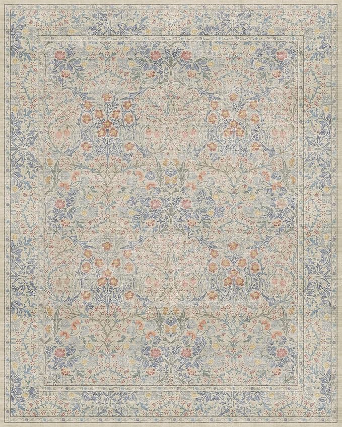 8x10 Washable Rug for Living Room